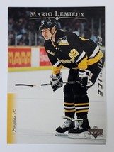 1995 Mario Lemieux Upper Deck Electric Ice Nhl Hockey Card # 84 Penguins Hof - £5.49 GBP