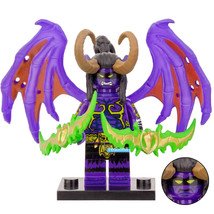 Illidan Stormrage World of Warcraft Custom Printed Lego Diy Minifigure B... - $2.99