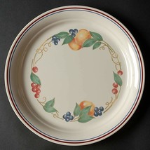 4 CORELLE Abundance DINNER PLATES fruit beige HARD TO FIND - £37.67 GBP