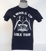 Star Wars Darth Vader I Woke Up Like This Black Short Sleeve Tee T Shirt... - £27.53 GBP