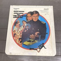 CED VideoDisc James Bond 007 The Spy Who Love Me 1982 - £15.55 GBP