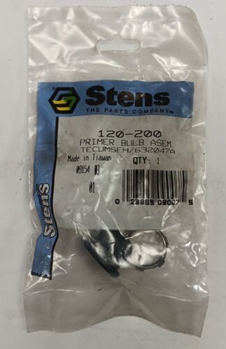 New Stens 120-200 Primer Bulb Assembly replaces Tecumseh 632047A - $1.00