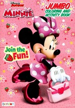 Disney Junior Minnie - Join the Fun - Jumbo Coloring &amp; Activity Book - £5.61 GBP