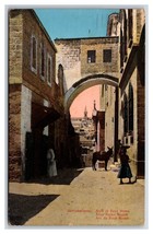 Arch of Ecce Homo Jerusalem Israel 1915 DB Postcard U8 - $4.42