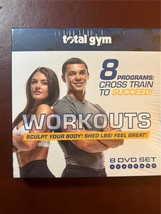 Total Gym 8 DVD Set  - £31.41 GBP