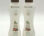 Biosilk Silk Therapy Leave In Treatment Coconut Oil Hair &amp; Skin 2.26 oz-... - $32.62