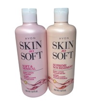Avon Skin So Soft-Soft &amp; Sensual-Dry Skin/SupremeNourishment-XDrySkin Lotion (2) - £19.97 GBP
