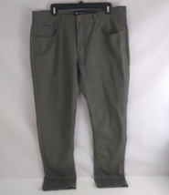 SB Royal Blue Skinny Fit Men&#39;s Olive Green Bootcut Jeans Size 38x30 - $15.51