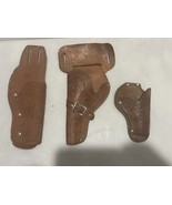 VINTAGE 3pc Lot LONE RANGER Western Leather &amp; 1978 CBS toys Rubber - €9,75 EUR