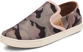 Olukai Pehuea Pa’i Women’s Soft Pink/Ke Au Camo Slip On Casual size 7 - £47.95 GBP