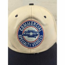 Commercial Specialty Vehicles White Strapback Hat Embroidered - £10.05 GBP