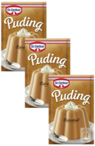 Dr. Oetker instant Pudding: CARAMEL flavor -QUICK PREP-  Pack of 3 FREE ... - $9.85