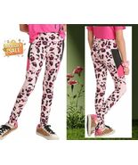 Justice Girls Collection X Side Peeking Block Leggings Pink M (10) Anima... - €8,56 EUR