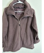 Calvin Klein Performance Full Zip Mauve Purple Sleeve Logo Women’s Sweat... - $53.77 CAD