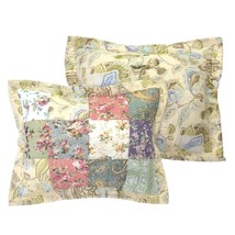 Greenland Home Fashions Blooming Prairie Standard Sham-Multi, 20x26-inch, Multic - £36.26 GBP