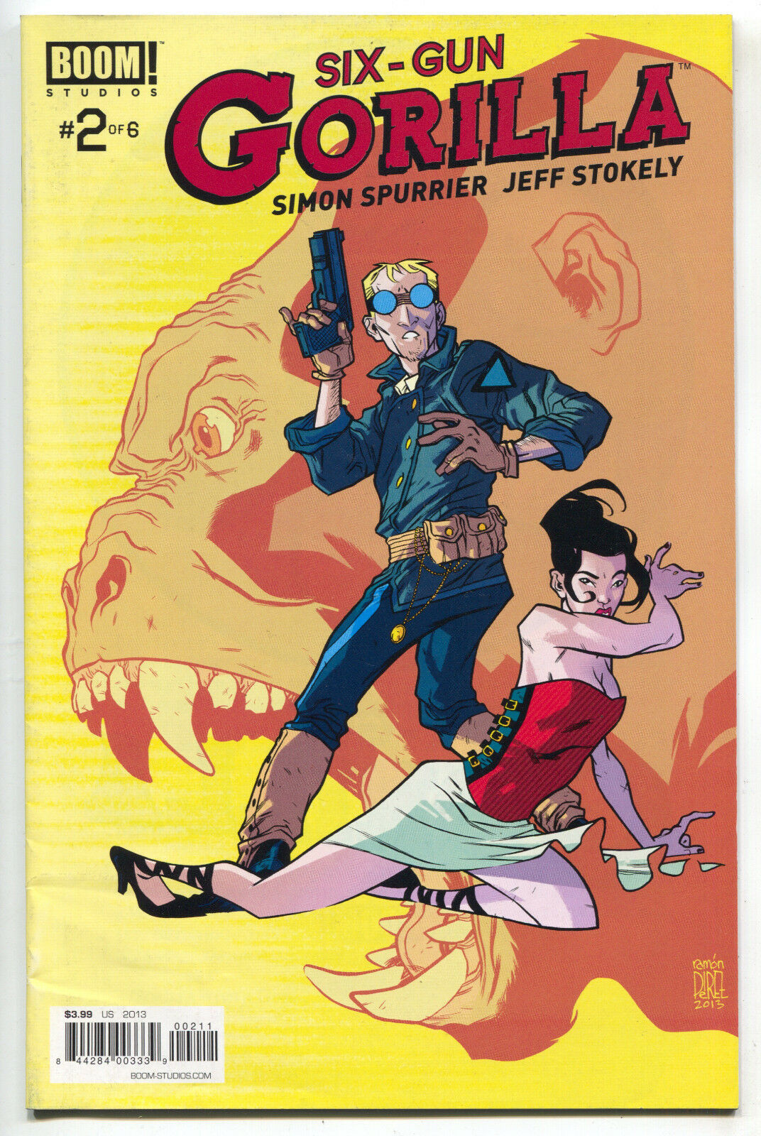 Six Gun Gorilla 2 Boom 2013 VF - $2.43