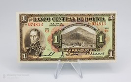 Bolivia Banknote 1 Boliviano 1928 P-118 UNC - £15.56 GBP