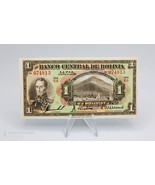 Bolivia Banknote 1 Boliviano 1928 P-118 UNC - £15.49 GBP
