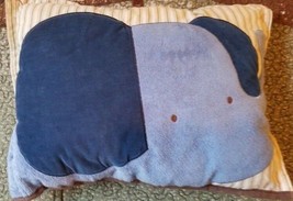 Baby Toddler Child Decor Pillow Elephant Stripes Reversible Polka Dots FREE SHIP - £12.17 GBP