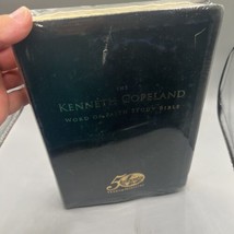 The Kenneth Copeland Word Of Faith Study Bible Modern English  Leather Sealed - £44.39 GBP