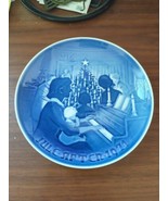 B&amp;G BING &amp; GRONDAHL DENMARK CHRISTMAS PLATE 1971 &quot;CHRISTMAS AT HOME&quot; - $14.85