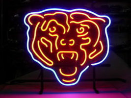 New Chicago Bears NFL Football Beer Bar Neon Light Sign 16&quot;x 14&quot; [High Quality] - £108.73 GBP