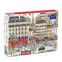 Galison Michael Storrings Paris Puzzle, 1,000 Pieces, 20x27  Fun and ... - $16.99