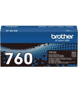 Brother Genuine TN760 High Yield Black Toner Cartridge HL-L2350DW MFC-L2... - $1,234.34 MXN