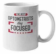 Make Your Mark Design Stay Focused. Witty Coffee &amp; Tea Mug for Optometri... - £15.73 GBP+