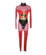 Sexy Forplay Super Suit The Incredibles Red &amp; Black Superhero Costume Sz... - $916.00 MXN