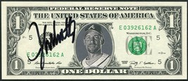 John Smoltz Signed One Dollar Bill W/ His Photo Image Atlanta Braves Hof 8X As - £54.82 GBP