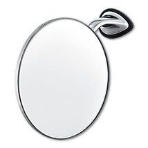 4&quot; Classic MG British Style LH Left Fender Door Mounted GT Racing Chrome Mirror - £19.25 GBP