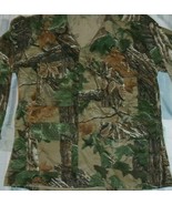 ATLANCO REALTREE CAMOUFLAGE TREES LEAVES HUNTING COMBAT TACTICAL JACKET ... - £28.58 GBP