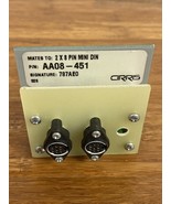 Cirris Systems AA08-451 2x8 Pin Mini Din Continuity Tester Adapter Board JD - €29,88 EUR