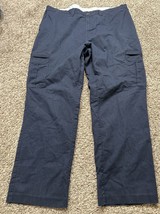 Dickies Dark Blue Cargo Pants Mens Size 42x32 (Measure 40x31) - £9.79 GBP