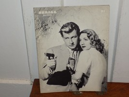 Vintage 1945 Secret Agent X-9 Serial Pictorial Booklet - $276.80 MXN