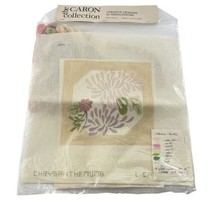 Lois Caron Collection Needlepoint Chrysanthemums Kit Section of Potpourri Rug - $48.29