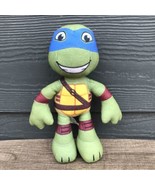 TMNT Plush Leonardo 8&quot; Teenage Mutant Ninja Turtles Viacom Playmates 2014 - £11.87 GBP