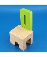 Hape Dining Room Chair Wooden Dollhouse Scale 1:12 Furniture Accessory G... - $5.93