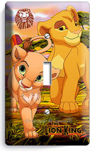 Lion King Baby Simba Nala Light Single Switch Wall Plate Infant Nursery Room Art - £8.21 GBP