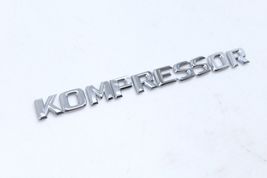 97-04 MERCEDES-BENZ SLK230 KOMPRESSOR REAR BADGE LOGO EMBLEM Q4559 image 11