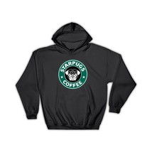 Starpugs Coffee : Gift Hoodie Pug Dog Animal Pet Funny Parody - £28.76 GBP