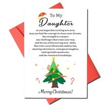 TI-EDC Sentimental Christmas Cards for Daughter - Merry Xmas Gifts - €2,31 EUR