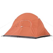 Coleman Hooligan Orange Ventilated 2 Person Dome Tent - 8&#39; x 6&#39; - £67.13 GBP