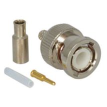 10 pack 112109, connector,bnc male, crimp  for rg174 G7409-R  - $11.47