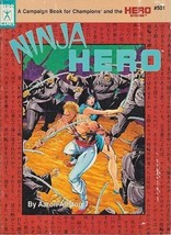 NINJA HERO (1990) Aaron Allston - Hero Games #501 - Champions/Hero Campa... - $13.49