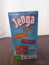 New Jenga Party Wood Blocks 54 Questions Printed on Blocks 2008 NOS - £46.77 GBP