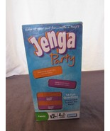 New Jenga Party Wood Blocks 54 Questions Printed on Blocks 2008 NOS - $80.27 CAD