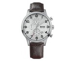 Hugo Boss HB1512447 cronografo da uomo con quadrante argentato e cinturi... - $125.36