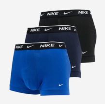 Nike Everyday Cotton Stretch Trunk 3PK Men&#39;s Boxer Briefs Underwear KE10... - $73.71